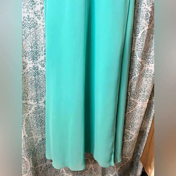 Azazie Formal Dress Gown in Spa Green - Picture 4 of 12